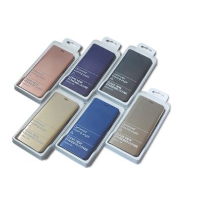 OEM, pokrowiec Smart Clear View, Samsung Galaxy S9 Plus G965, czarny
