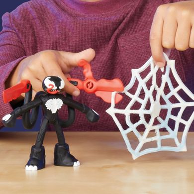 Play-Doh, Marvel Spider-Man, Walcz, strzelaj i przecinaj, zestaw kreatywny