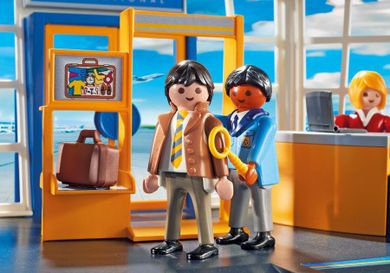 Playmobil, City Action, Lotnisko z wieżą kontrolną, 5338