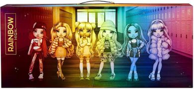 Rainbow High, Fashion Dolls, lalka modowa, 6-pak