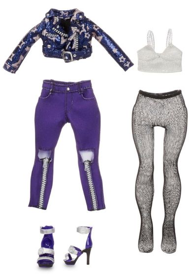 Rainbow High, Krystal Bailey, Indigo, lalka modowa