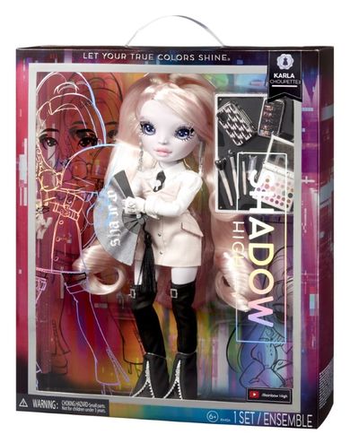 Rainbow High, Shadow High, Karla Choupette, lalka modowa