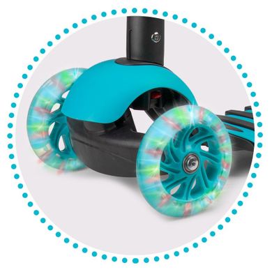 Ricokids, Buggy, hulajnoga 3-kołowa, turkusowa