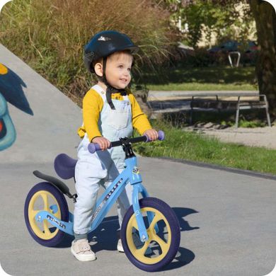 Ricokids, Funnu, rowerek biegowy dla dzieci, niebieski
