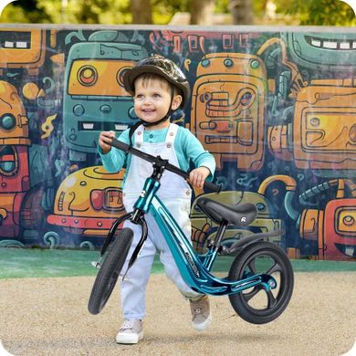 Ricokids, Funnu, rowerek biegowy dla dzieci, niebieski