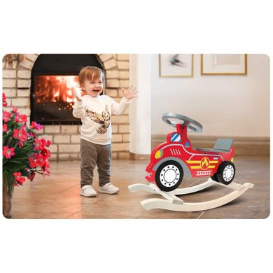 Ricokids, Straż pożarna, drewniane auto na biegunach