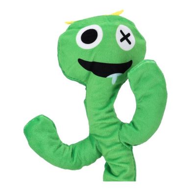 Roblox, Rainbow Friends, tańcząca i śpiewająca maskotka, zabawka interaktywna, zielona