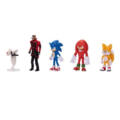 Sonic 2, figurki, 6 cm, 5 szt.