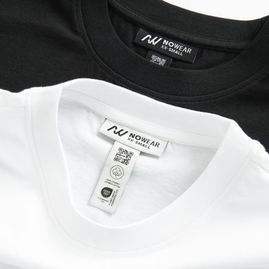 T-shirt z bawełny czesanej 2-pack NOWEAR