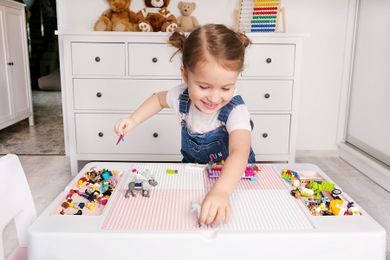 Tega Baby, Multifun, stolik i krzesełko, niebieski