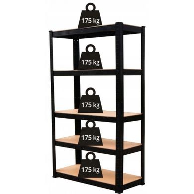 Top E Shop, regał magazynowy, metalowy P9040