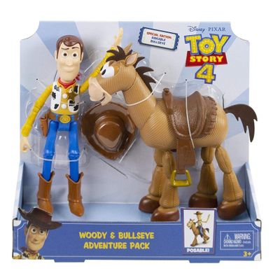 Toy Story, Chudy i Mustang, zestaw figurek, 20 cm
