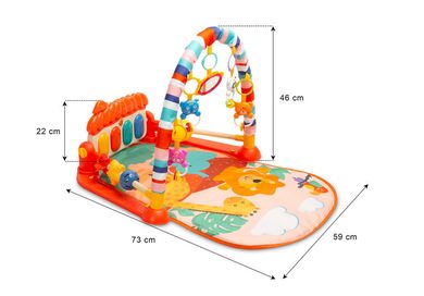 Toyz, Zoo, mata edukacyjna, turkusowa
