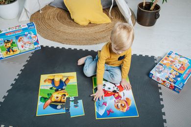 Trefl, Primo, Psi Patrol, Drużyna Paw Patrol, puzzle maxi, 2-10 elementów