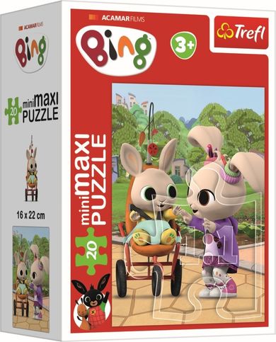 Trefl, Przyjaciele Binga, puzzle mini maxi, 20 elementów, 1 szt.