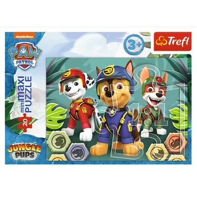 Trefl, Psi Patrol, Wesołe pieski, puzzle miniMAXI, 20 elementów