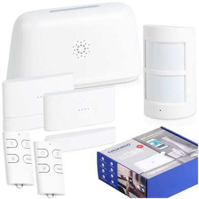 Vilde, system alarmowy, bezprzewodowy, Wi-Fi, CHUANGO, 6 elementów