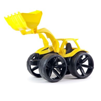 Wader, Maximus, spychacz, żółty, 68 cm
