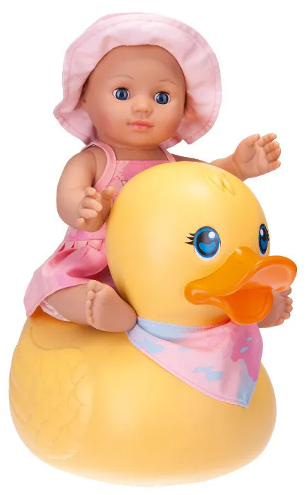 Schildkroet Kids Girl lalka do kapieli z pływajaca kaczka