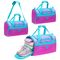 Abag, torba sportowa, hexagon mint ombre