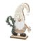 Altom Design, figurka drewniana, skrzat, 16-5-21 cm, wianek