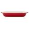 Altom Design, Red Chilli, naczynie ceramiczne do zapiekania, 36,5-19-5 cm, 1700 ml