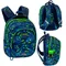 Astrabag, plecak szkolny, 3-komorowy, Football