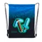 Astrabag, worek sportowy, Blue Pixel