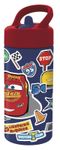 Auta, Stickers, bidon z ustnikiem, 420 ml