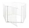 Baby Dan, Flex XXL, bramka ochronna, biała