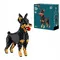 Balody, Pies Doberman mały, klocki konstrukcyjne, 957 elementów