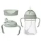 b.box, kubek do nauki picia, zestaw: 3w1, 240 ml, sage