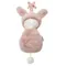 Beppe, Lulu, maskotka z pozytywką, pudrowy róż, 25 cm