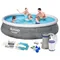 Bestway, basen ogrodowy, rozporowy, zestaw 9w1, 396-84 cm