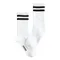 Białe wysokie skarpetki unisex NOWEAR
