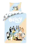 Bluey, 2-częściowy komplet pościeli bawełnianej, 160-200 cm