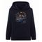 Bluza chłopięca z kapturem, granatowa, Tup Tup