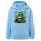 Bluza chłopięca z kapturem, niebieska, Tup Tup