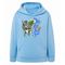 Bluza chłopięca z kapturem, niebieska, Tup Tup
