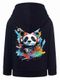 Bluza chłopięca z kapturem, rozpinana, granatowa, Tup Tup