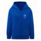 Bluza chłopięca z kapturem, rozpinana, niebieska, Tup Tup