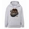 Bluza chłopięca z kapturem, szara, Tup Tup