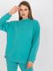 Bluza damska, turkusowa, Basic Feel Good