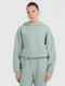 Bluza damska z kapturem, miętowa, 4F