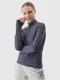 Bluza trekkingowa damska, szara, 4F