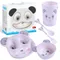 Bocioland, Panda, zestaw naczyń, 5 elementów