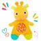 Bright Starts, Żyrafa, pluszowy gryzak, sensoryczna przytulanka