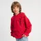 Cool Club, Bluza chłopięca z kapturem, oversize, czerwona