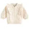Cool Club, Bluza dziewczęca, rozpinana, ocieplana, beżowa