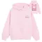 Cool Club, Bluza dziewczęca z kapturem, różowa, SmileyWorld